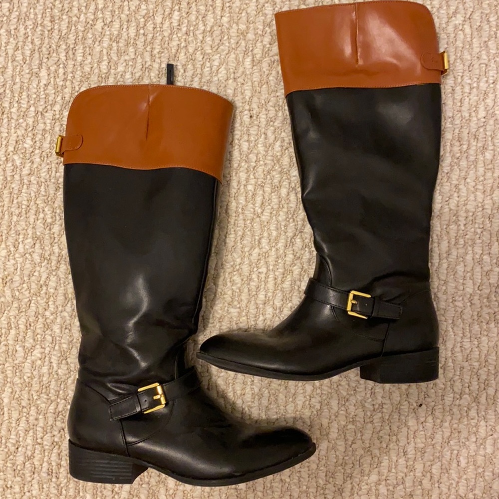 Chaps Two-Toned Boots